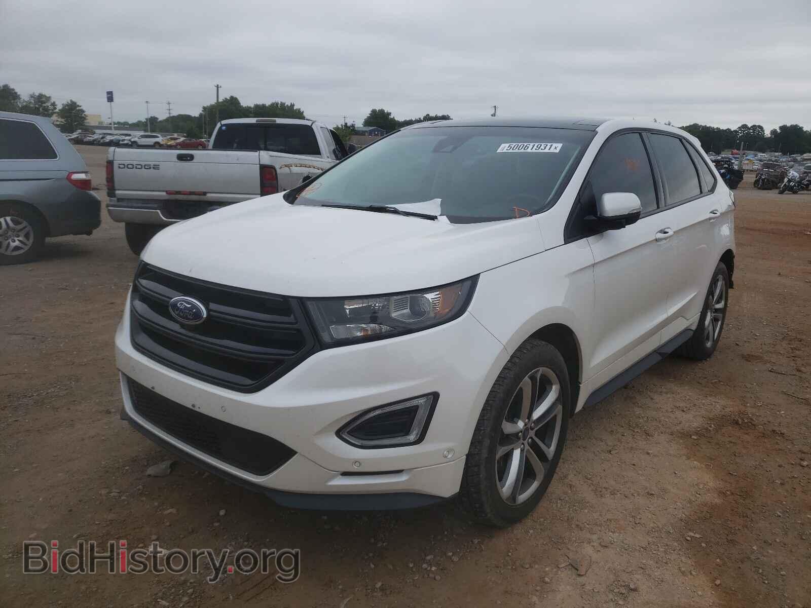 2015 FORD EDGE - VIN: 2FMTK4AP3FBC03445 - Photo 2