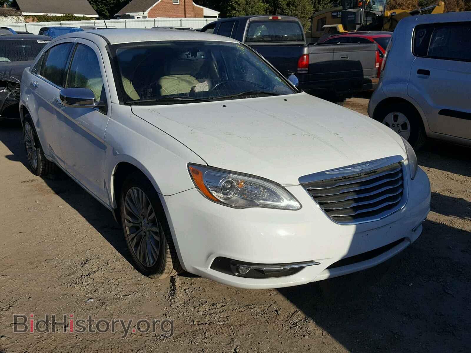 Фотография 1C3CCBCB5CN181783 - CHRYSLER 200 2012