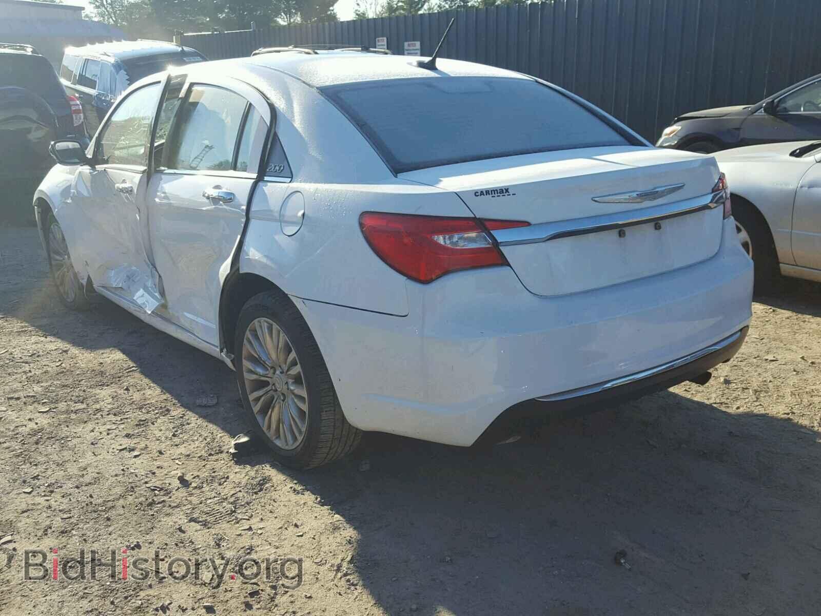 2012 CHRYSLER 200 - VIN: 1C3CCBCB5CN181783 - Фото 3
