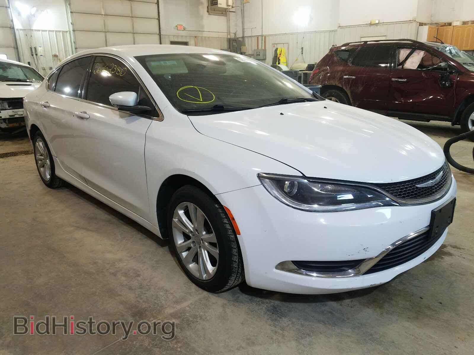 Фотография 1C3CCCAB1FN758919 - CHRYSLER 200 2015
