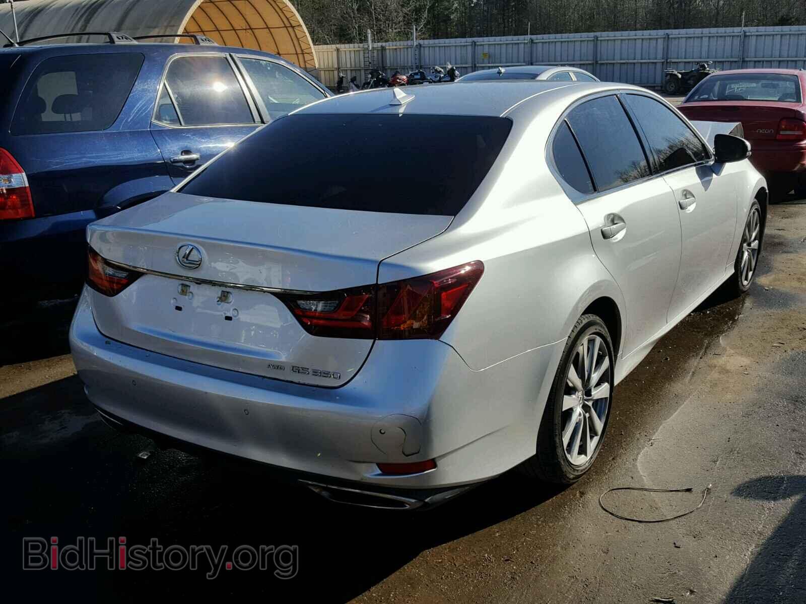 2014 LEXUS GS350 - VIN: JTHCE1BL9E5020736 - Фото 4