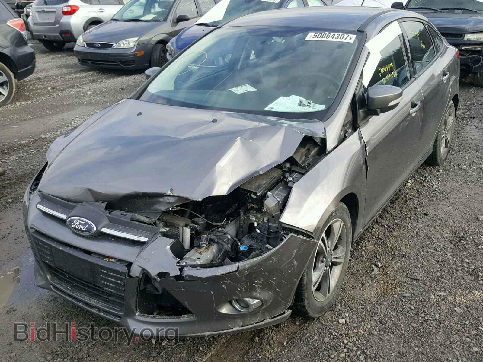 2014 FORD FOCUS - VIN: 1FADP3F27EL458640 - Фото 2