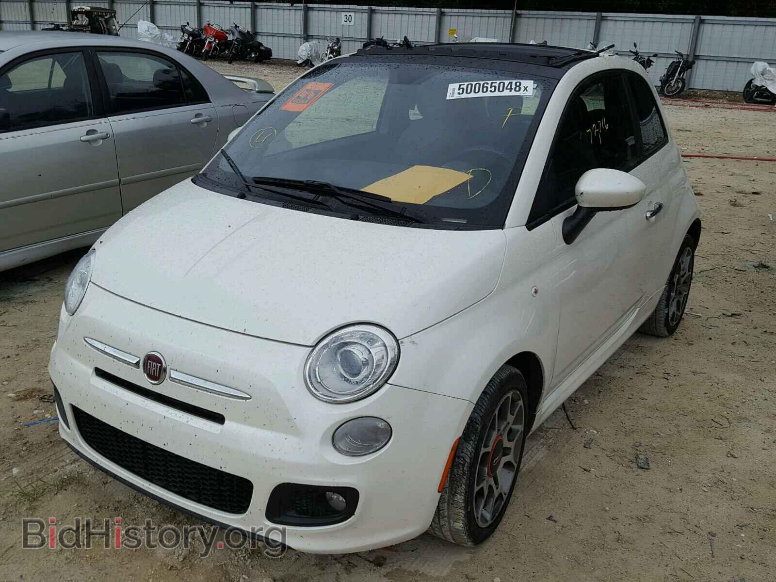 2012 FIAT 500 - VIN: 3C3CFFBR9CT194159 - Фото 2