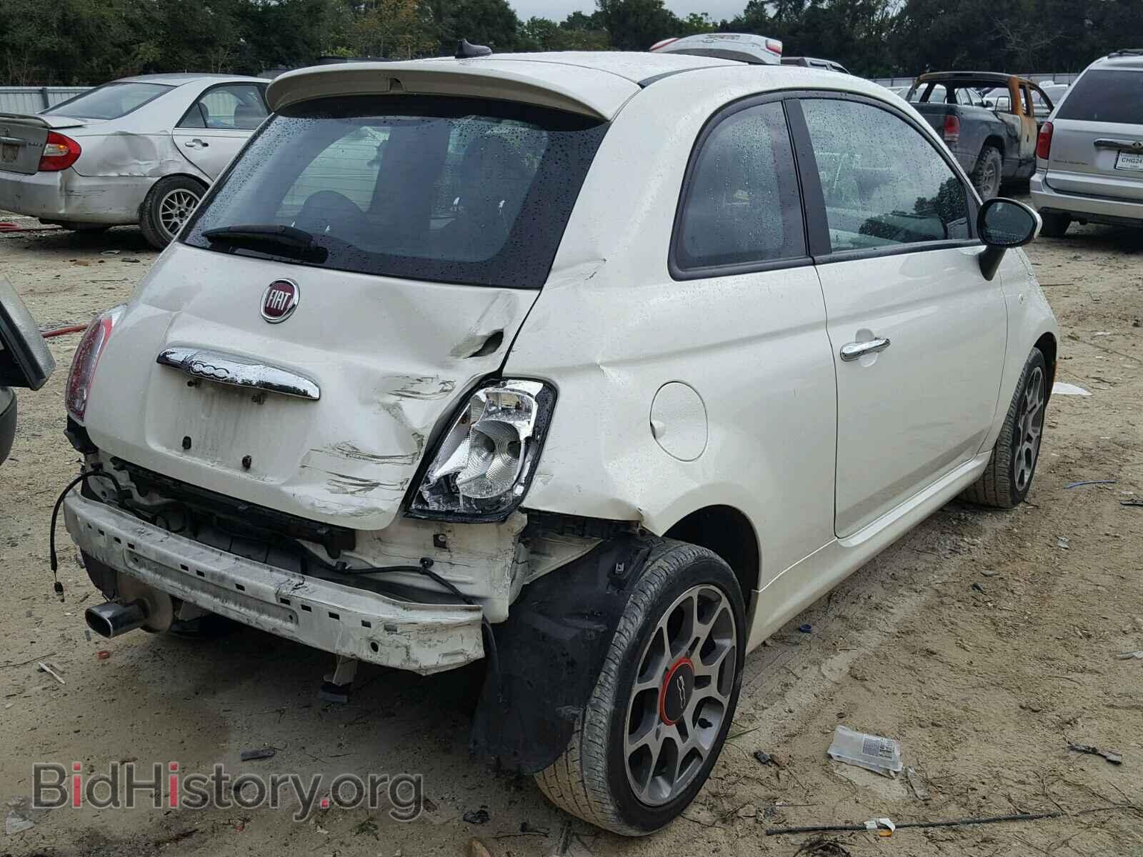 2012 FIAT 500 - VIN: 3C3CFFBR9CT194159 - Фото 4