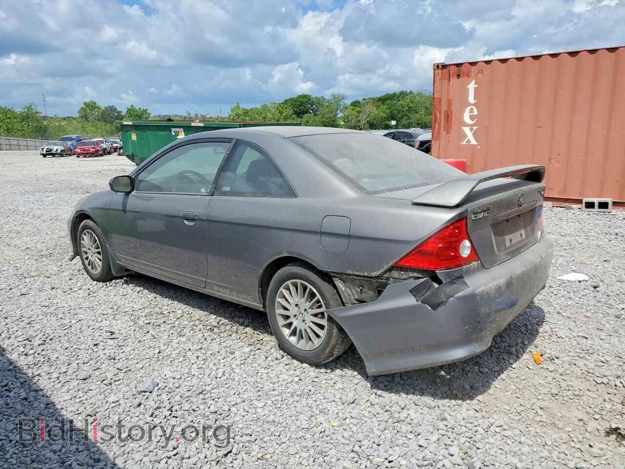 2005 HONDA CIVIC - VIN: 1HGEM22955L079075 - Фото 2