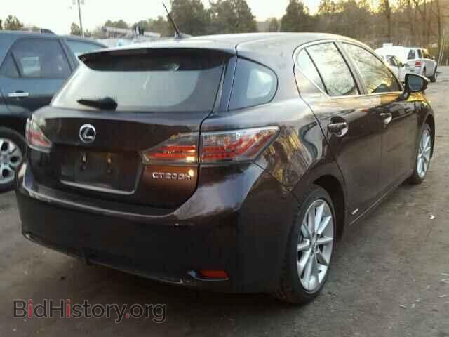 2011 LEXUS CT 200 - VIN: JTHKD5BH4B2045073 - Фото 4
