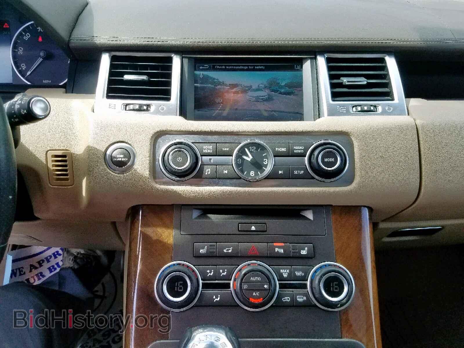 2013 LAND ROVER RANGE ROVE - VIN: SALSK2D42DA814266 - Фото 9