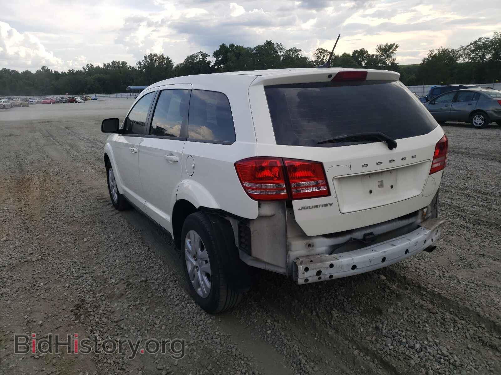 2013 DODGE JOURNEY - VIN: 3C4PDCAB6DT734123 - Фото 2