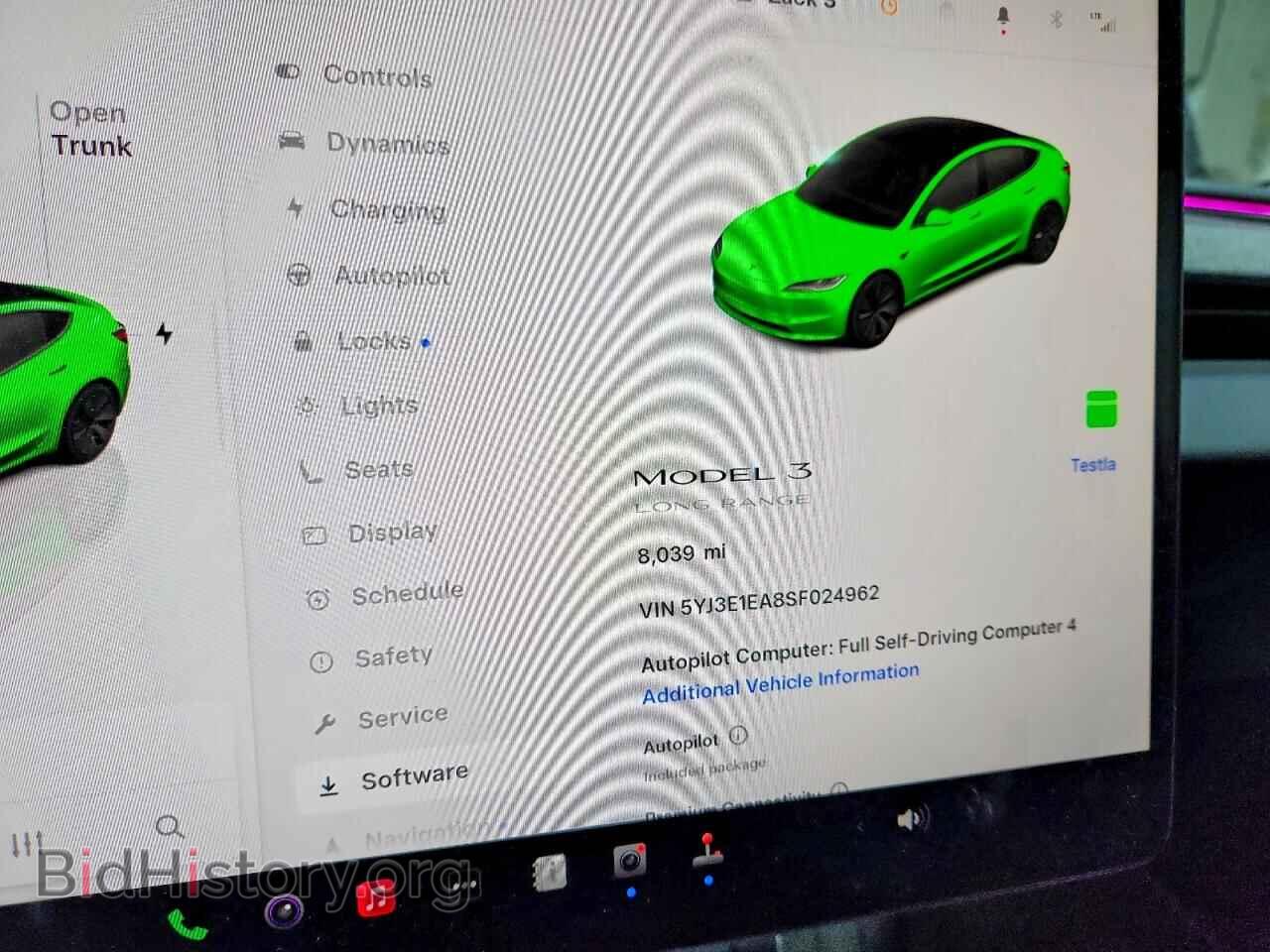 2025 TESLA MODEL 3 - VIN: 5YJ3E1EA8SF024962 - Photo 9