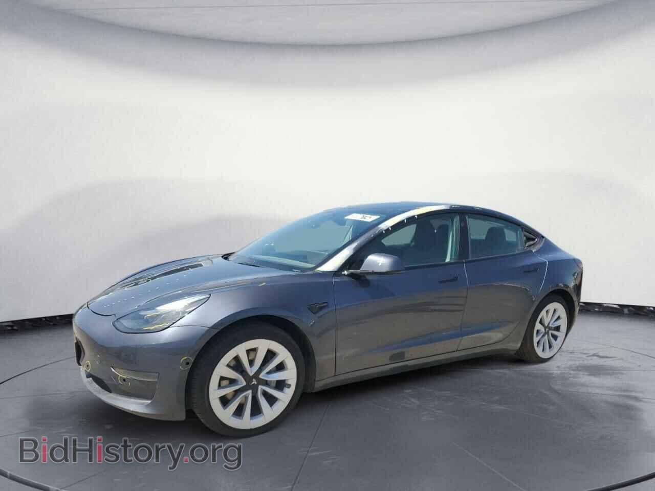 Photo 5YJ3E1EA4NF189928 - TESLA MODEL 3 2022