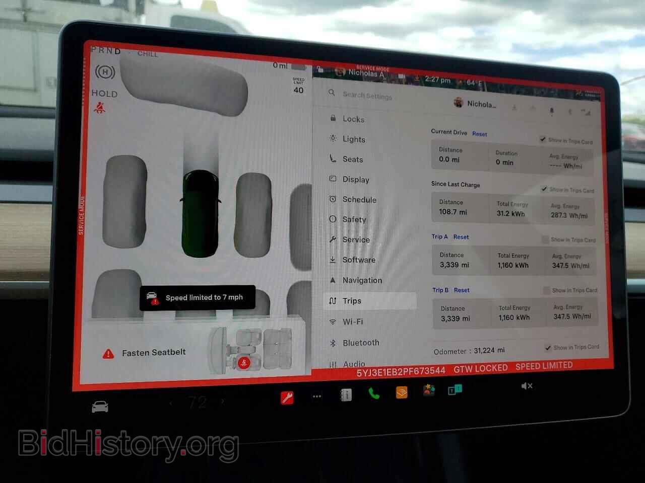 2023 TESLA MODEL 3 - VIN: 5YJ3E1EB2PF673544 - Photo 9