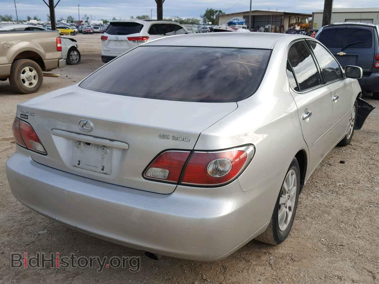 2003 LEXUS ES300 - VIN: JTHBF30G836000186 - Фото 4