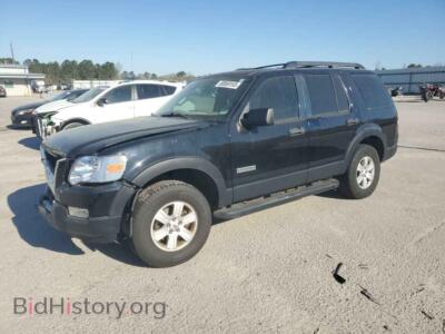 2006 Ford EXPLORER XLT, black — VIN 1FMEU73876UB70180, Copart