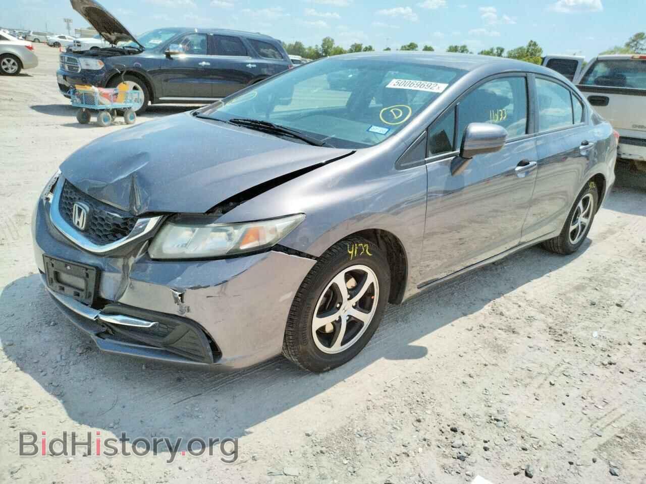2015 HONDA CIVIC - VIN: 19XFB2F76FE054228 - Фото 2