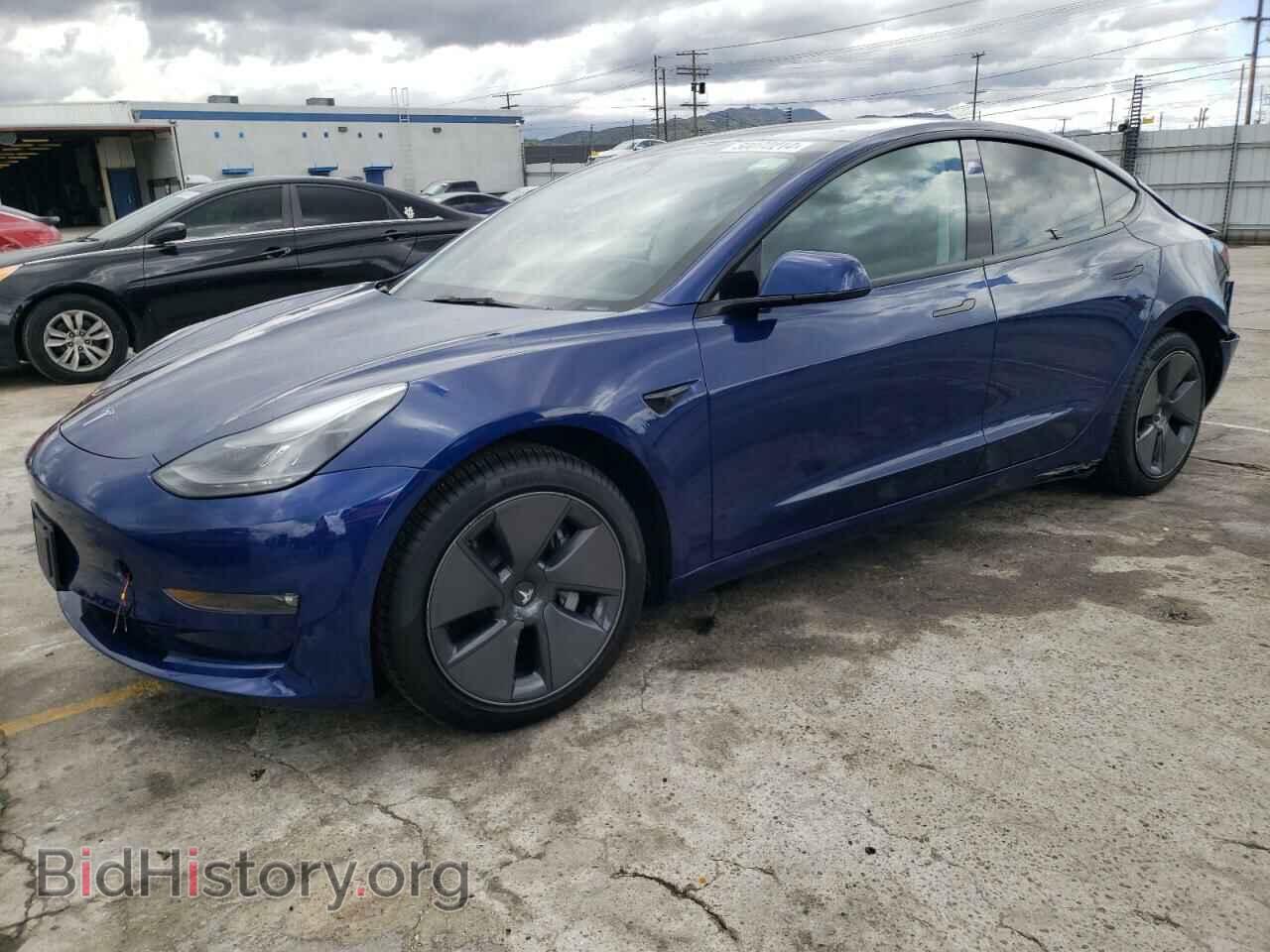 Фотография 5YJ3E1EB2NF207139 - TESLA MODEL 3 2022