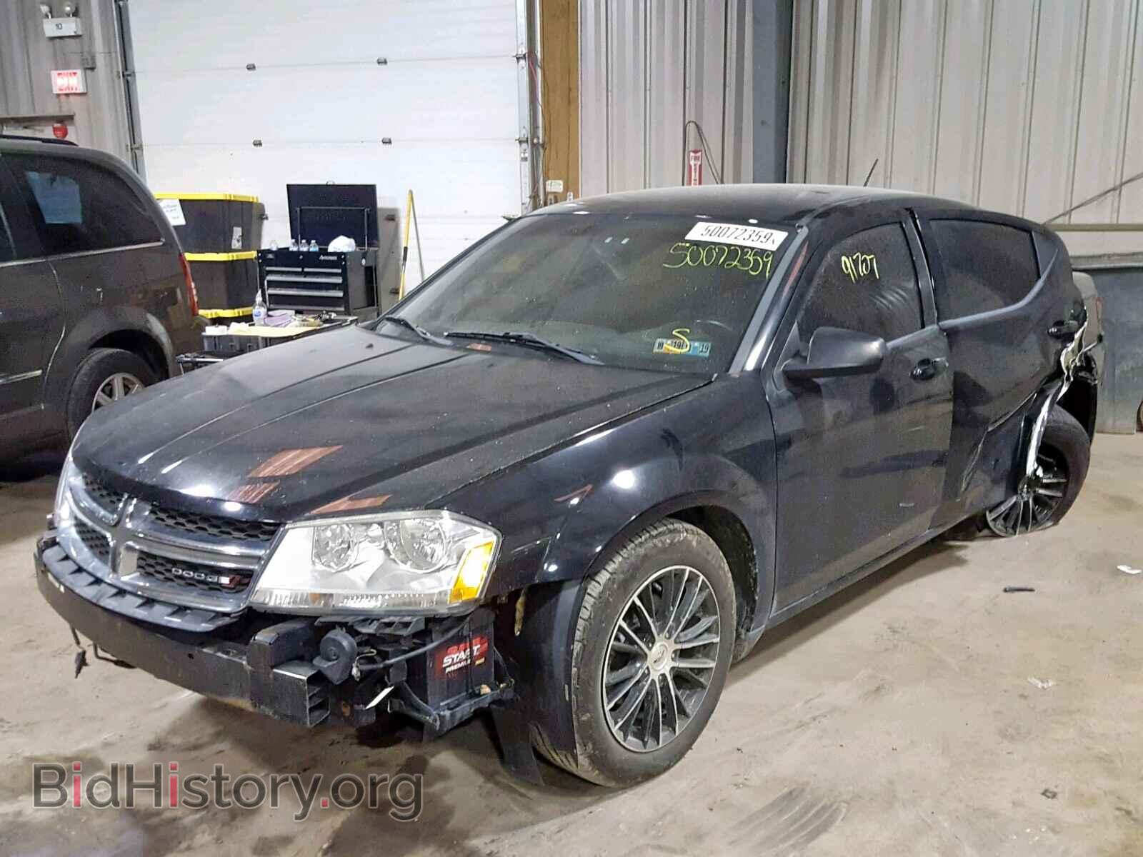 2014 DODGE AVENGER - VIN: 1C3CDZAB9EN138902 - Фото 2