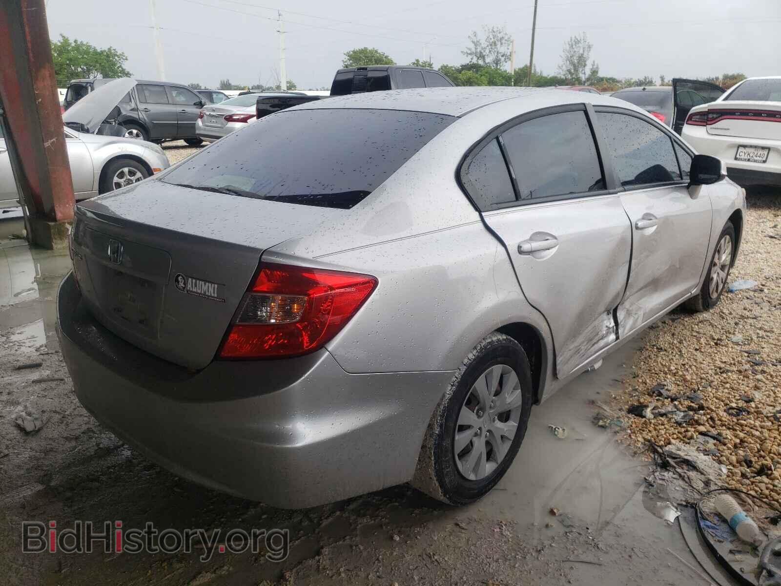 2012 HONDA CIVIC - VIN: 19XFB2F59CE038566 - Фото 4