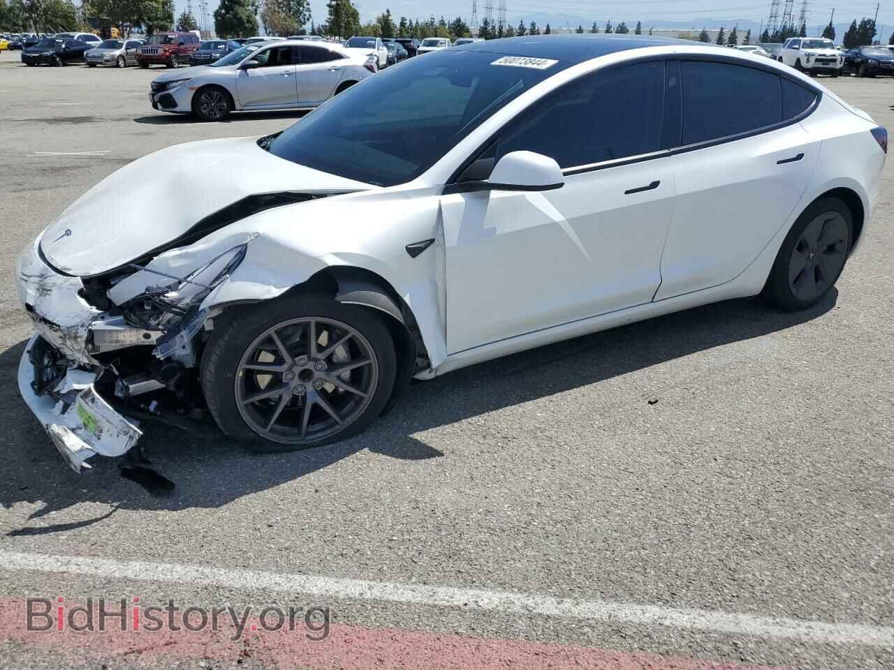 Photo 5YJ3E1EA8MF100246 - TESLA MODEL 3 2021