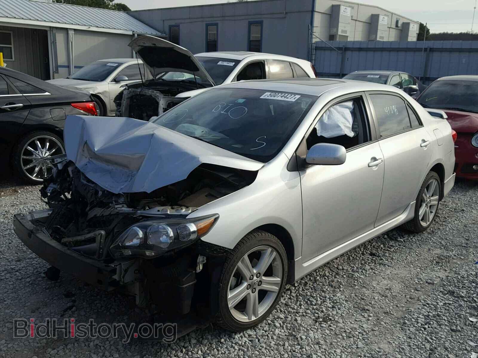 2013 TOYOTA COROLLA BA - VIN: 5YFBU4EE7DP164771 - Фото 2