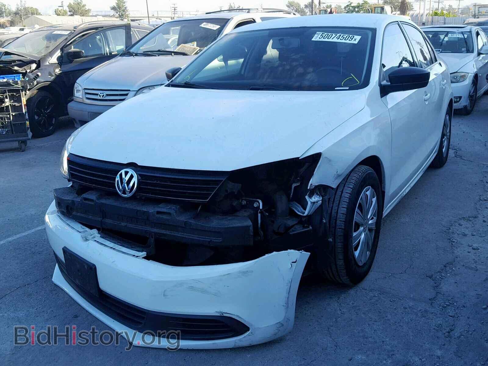 2014 VOLKSWAGEN JETTA - VIN: 3VW2K7AJ5EM275335 - Фото 2