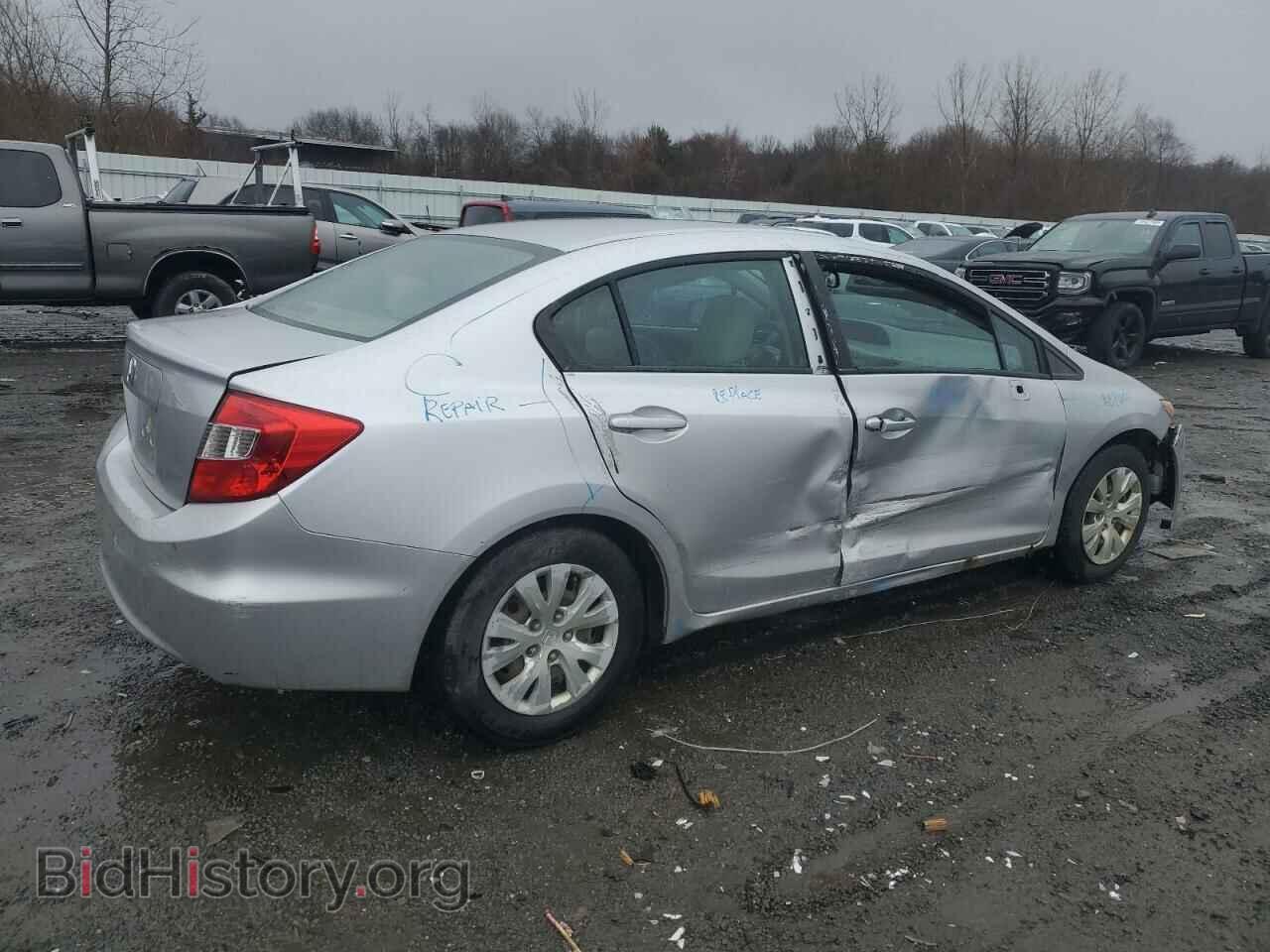 2012 HONDA CIVIC - VIN: 2HGFB2F53CH314830 - Фото 3