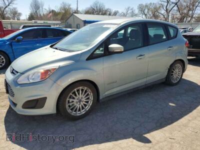 2013 Ford CMAX SE, turquoise — VIN 1FADP5AUXDL551705, Copart