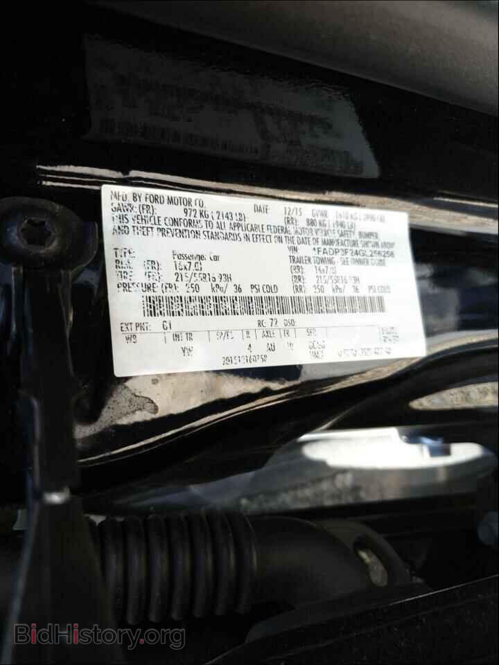 2016 FORD FOCUS - VIN: 1FADP3F24GL256258 - Photo 10