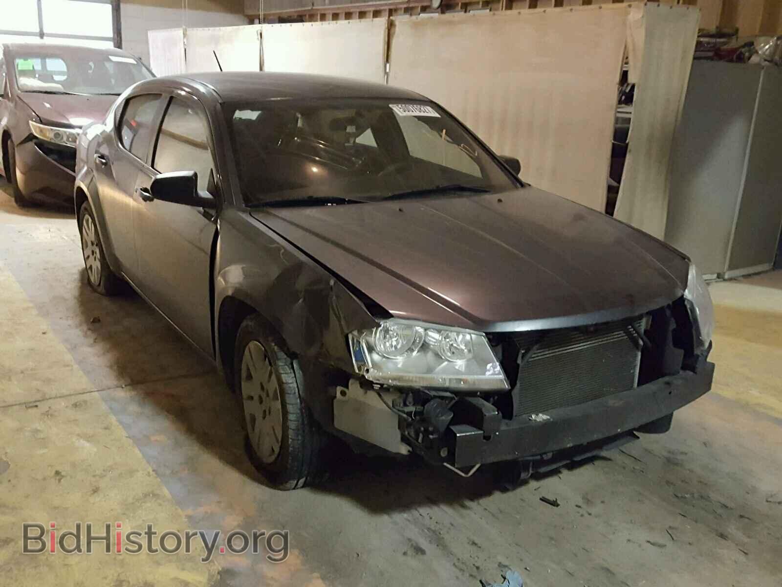 Фотография 1C3CDZAB9EN195990 - DODGE AVENGER 2014