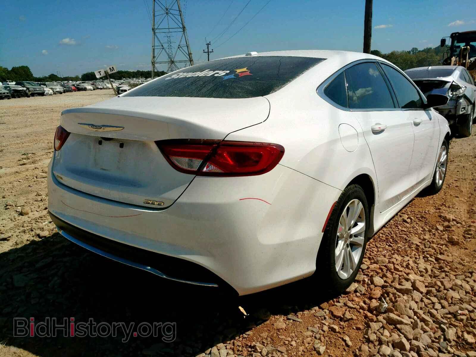 2016 CHRYSLER 200 - VIN: 1C3CCCAB4GN152791 - Фото 4