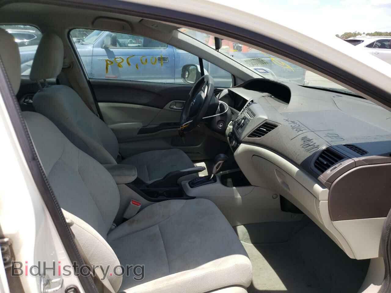 2012 HONDA CIVIC - VIN: 2HGFB2F58CH598827 - Фото 5