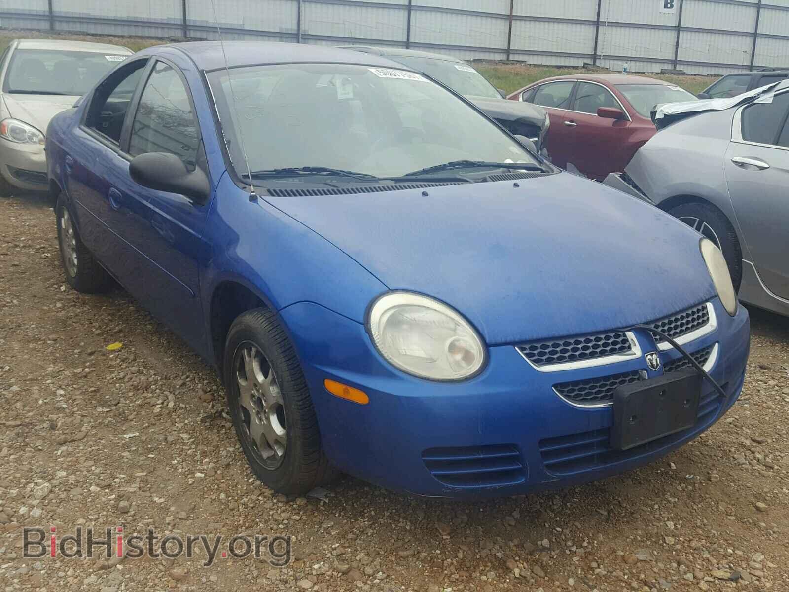 Photo 1B3ES56C55D117265 - DODGE NEON 2005