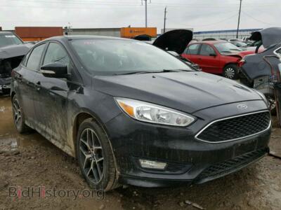 2015 Ford FOCUS FOCUS SE, gray — VIN 1FADP3FE9FL217142, Copart