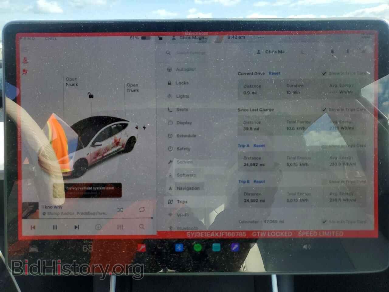 2018 TESLA MODEL 3 - VIN: 5YJ3E1EAXJF168785 - Photo 9