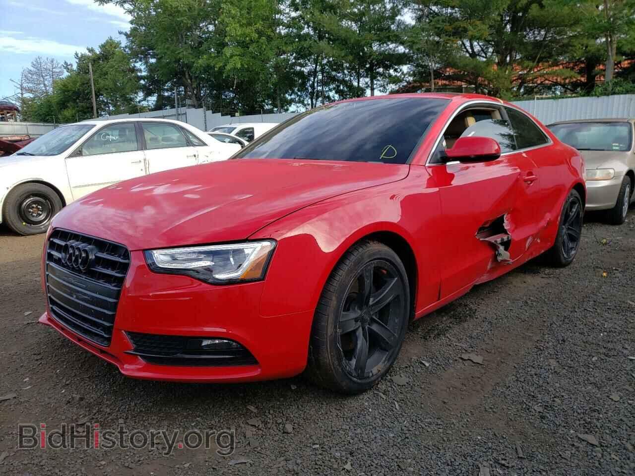 2014 AUDI A5 - VIN: WAULFAFRXEA074614 - Фото 2