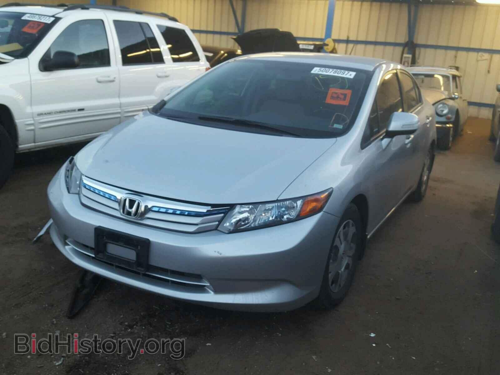 2012 HONDA CIVIC - VIN: JHMFB4F3XCS001015 - Фото 2