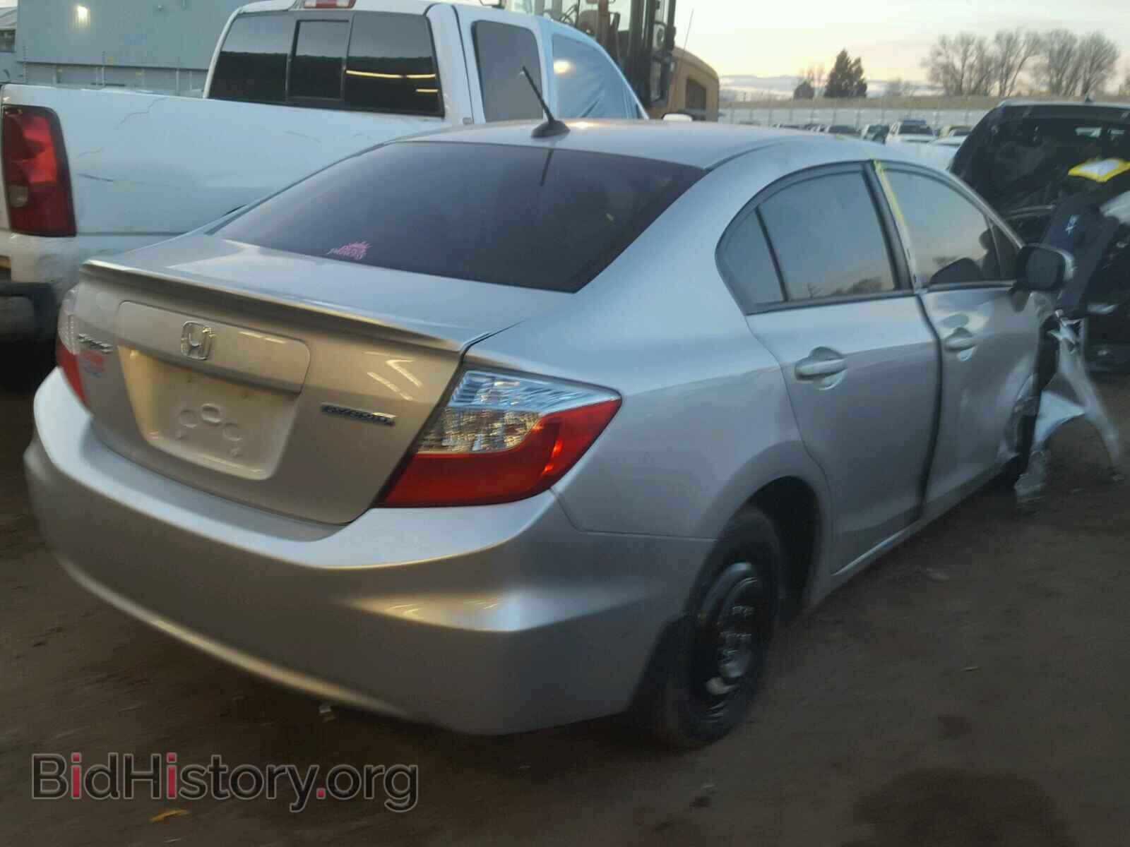 2012 HONDA CIVIC - VIN: JHMFB4F3XCS001015 - Фото 4