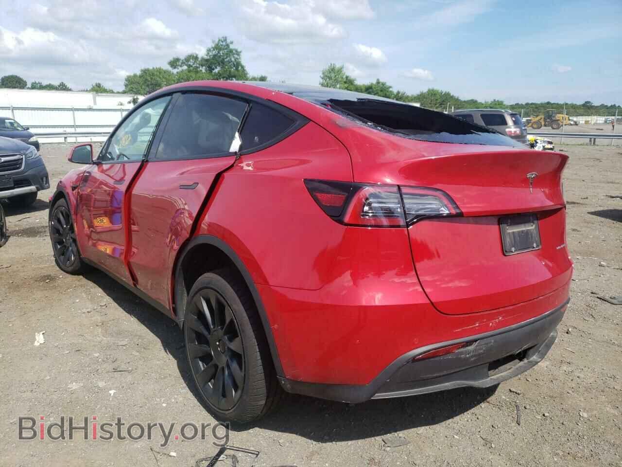 2022 TESLA MODEL Y - VIN: 7SAYGDEE5NF341111 - Фото 3