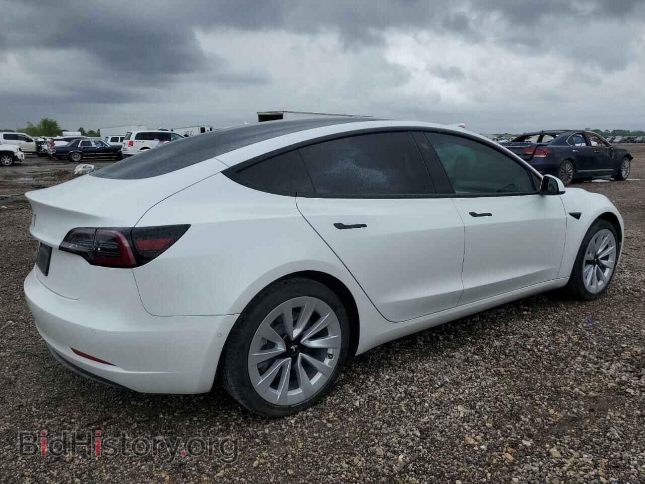 2022 TESLA MODEL 3 - VIN: 5YJ3E1EA1NF127158 - Фото 3