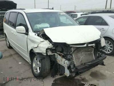 2011 Dodge CARAVAN Grand Cara, белый — VIN 2D4RN3DG6BR705494, Copart