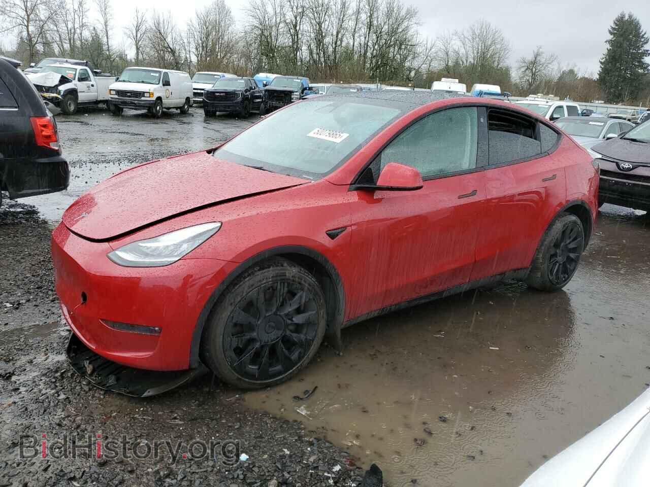Photo 7SAYGDEE2NF480547 - TESLA MODEL Y 2022