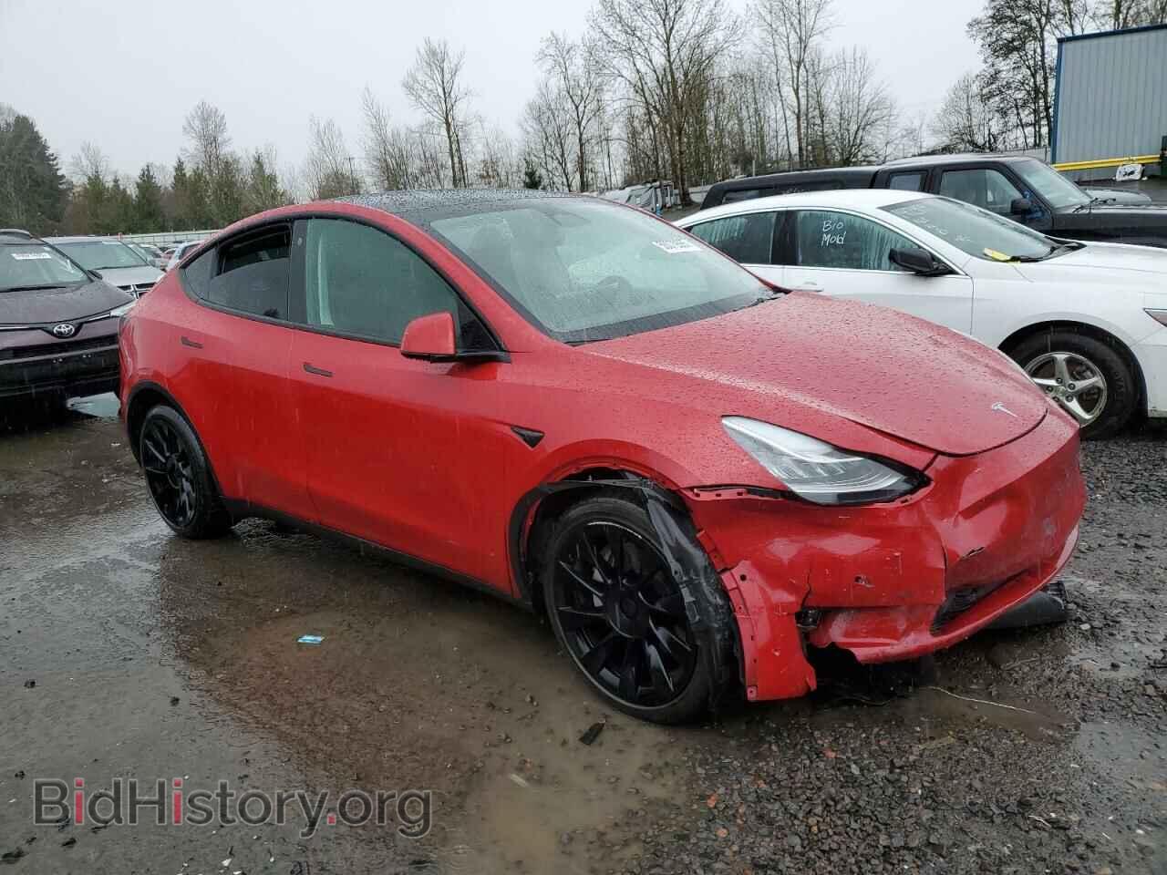 2022 TESLA MODEL Y - VIN: 7SAYGDEE2NF480547 - Фото 4