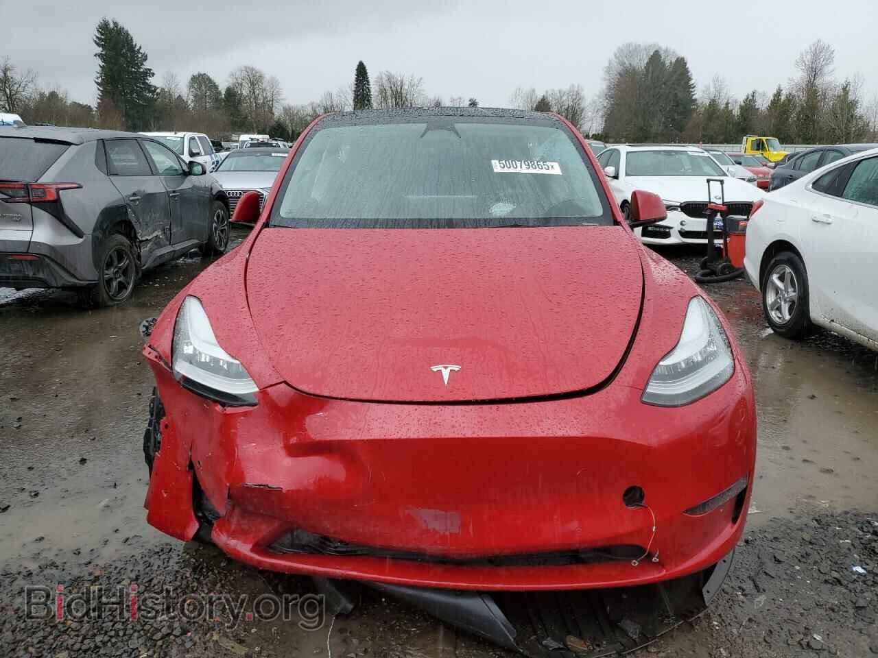 2022 TESLA MODEL Y - VIN: 7SAYGDEE2NF480547 - Фото 5