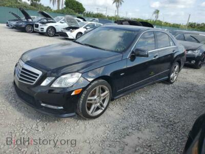 2012 Mercedes-Benz E-CLASS E 350, black — VIN WDDHF5KB8CA544327, Copart
