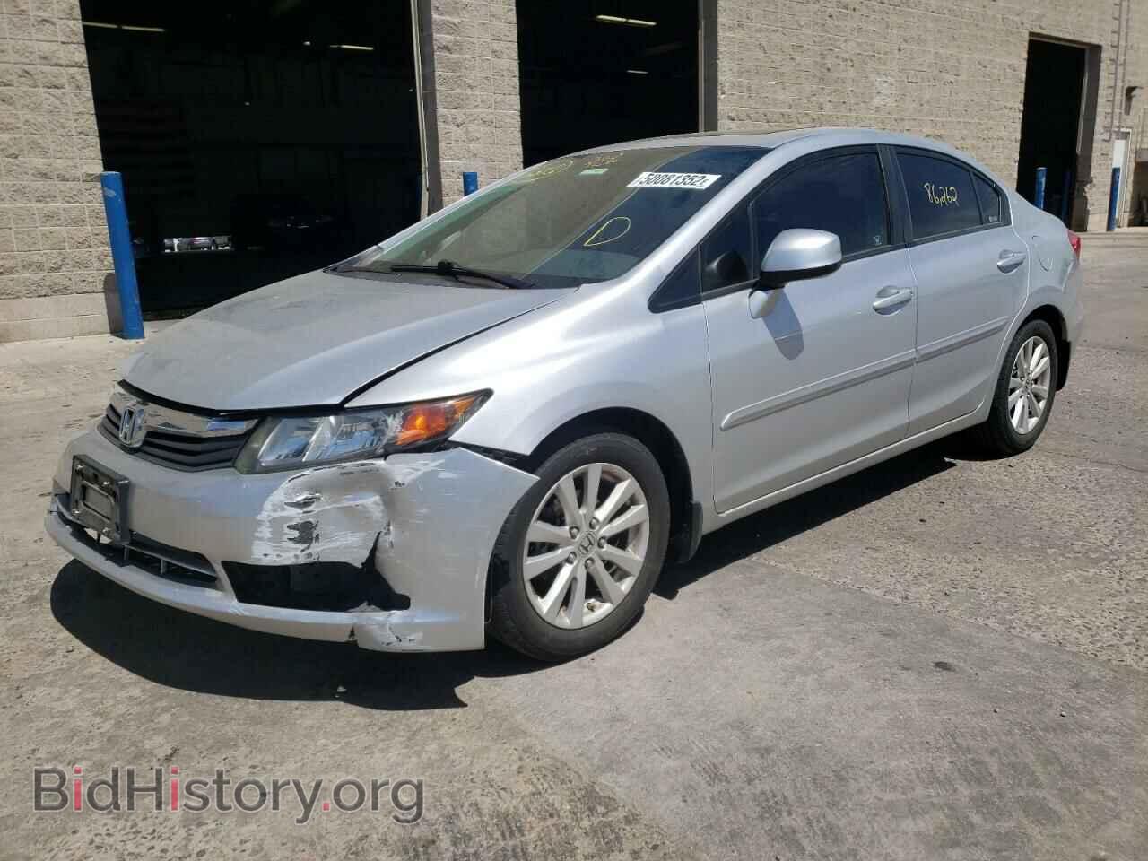 2012 HONDA CIVIC - VIN: 2HGFB2F83CH329676 - Фото 2