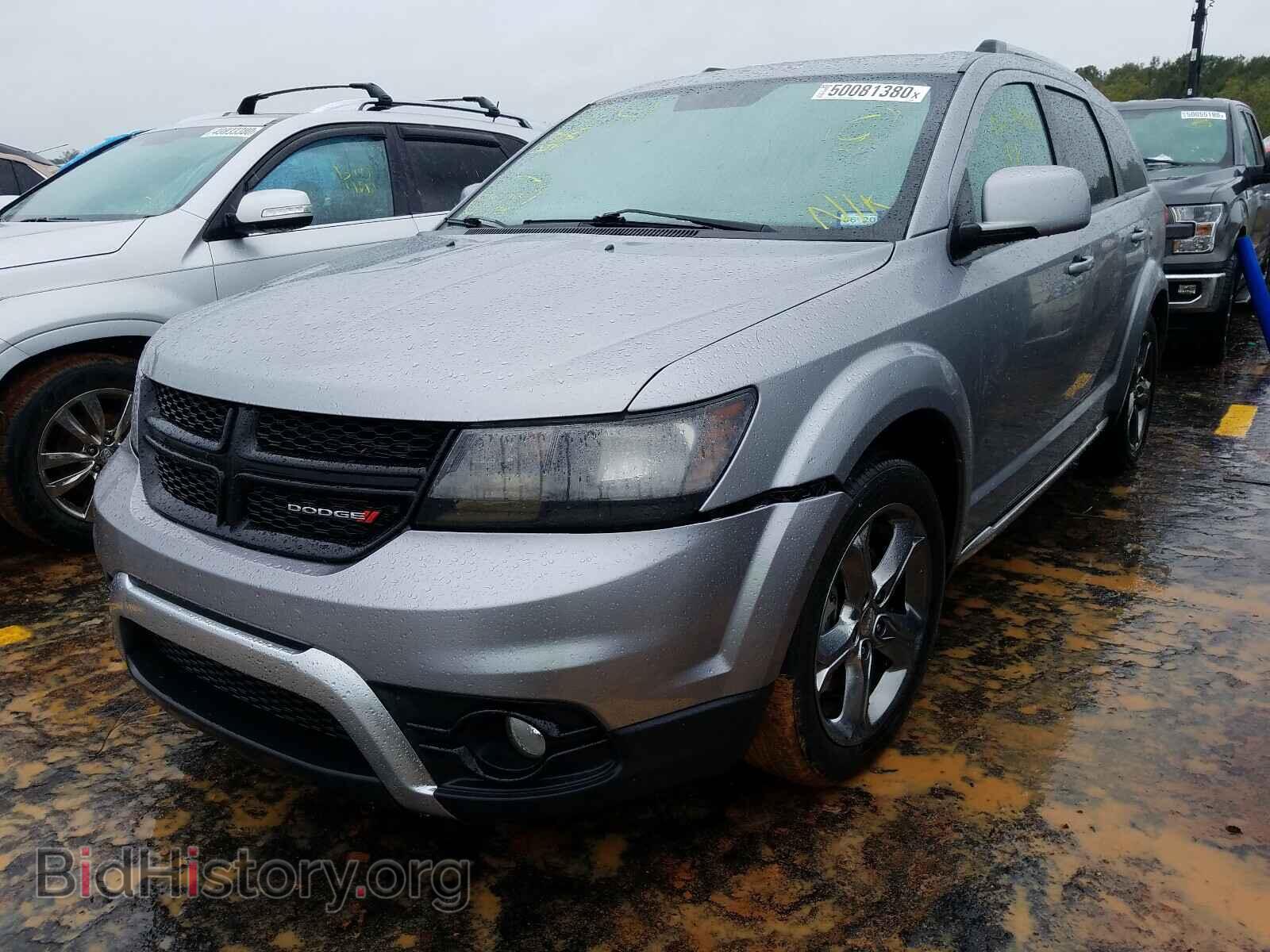 2017 DODGE JOURNEY - VIN: 3C4PDCGG6HT518992 - Фото 2