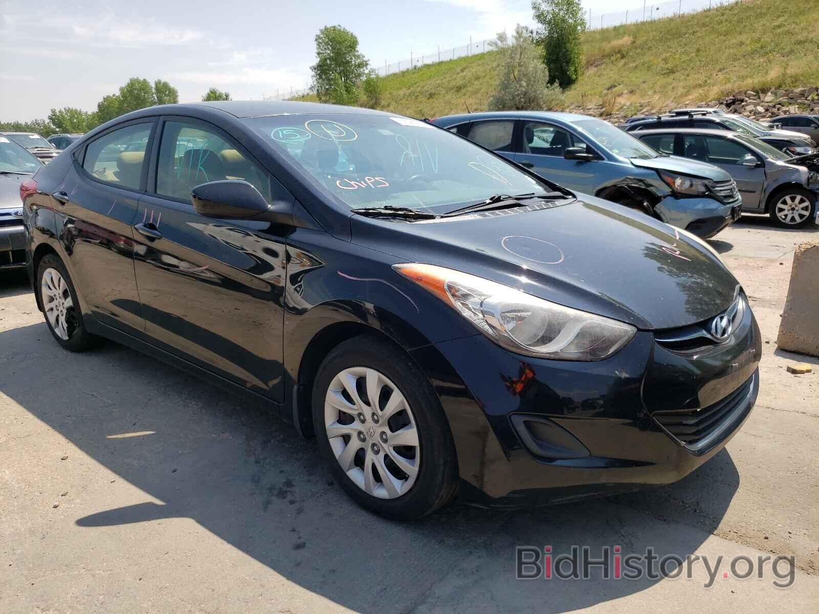 Photo KMHDH4AE3CU367334 - HYUNDAI ELANTRA 2012