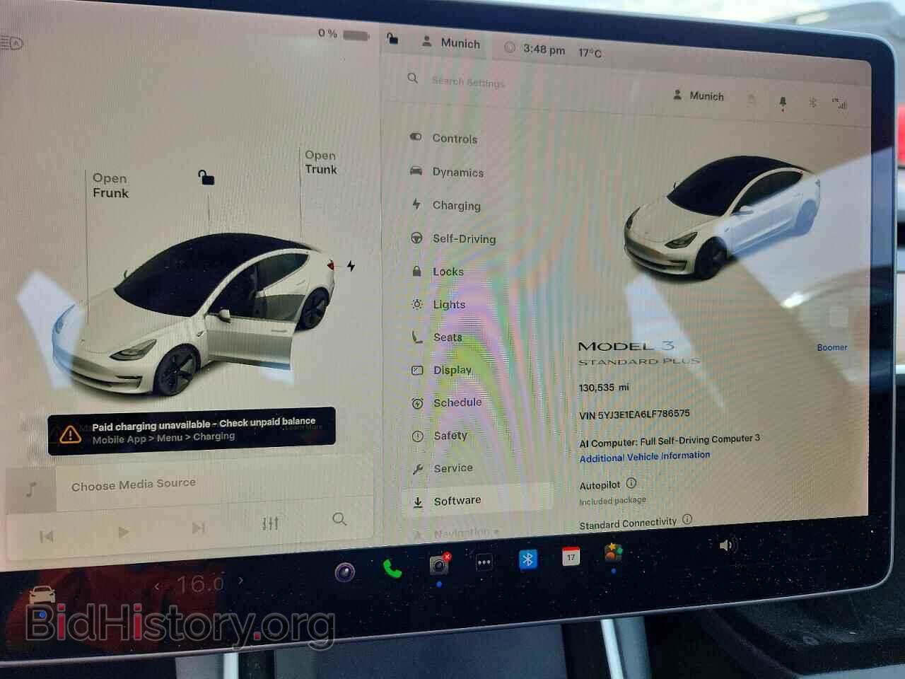 2020 TESLA MODEL 3 - VIN: 5YJ3E1EA6LF786575 - Фото 9
