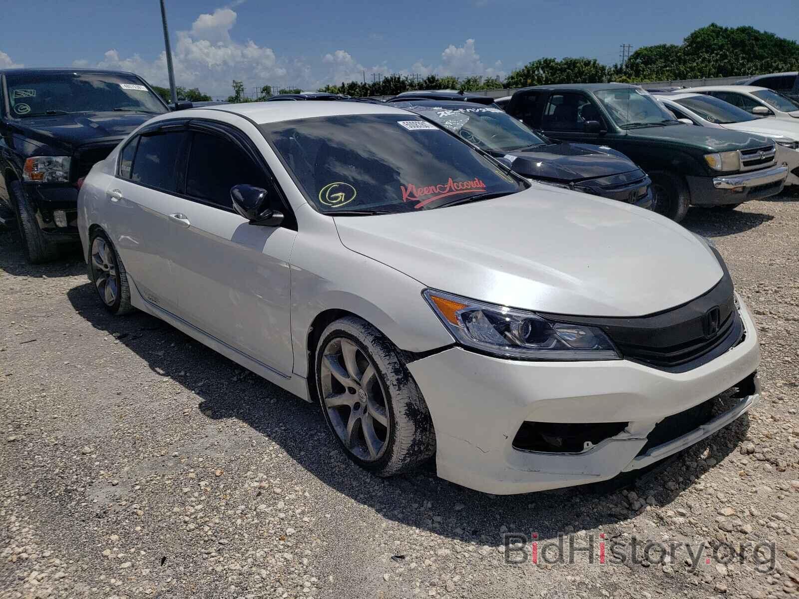 Photo 1HGCR2F58GA199550 - HONDA ACCORD 2016