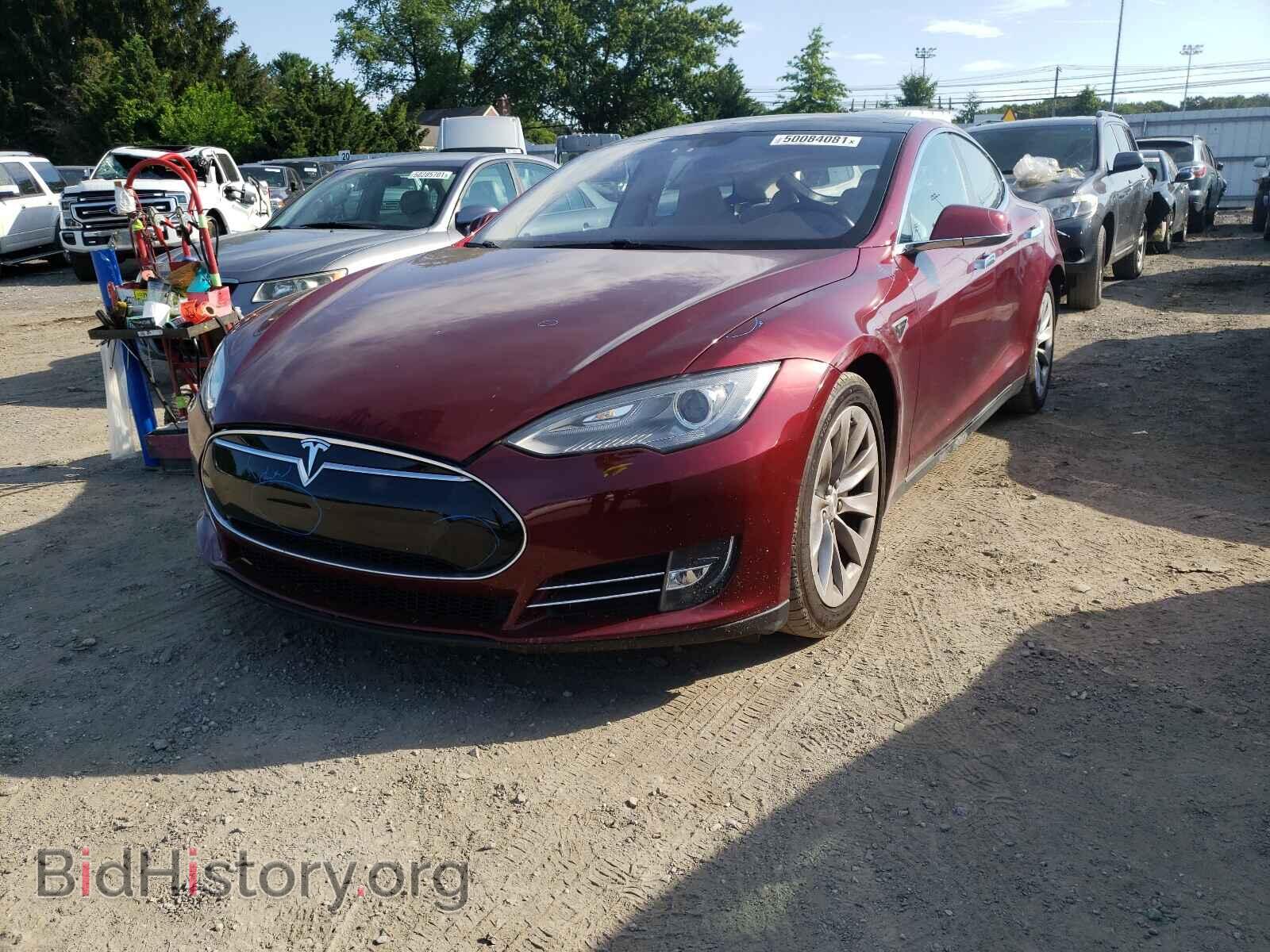 2012 TESLA MODEL S - VIN: 5YJSA1DP2CFS00645 - Фото 2