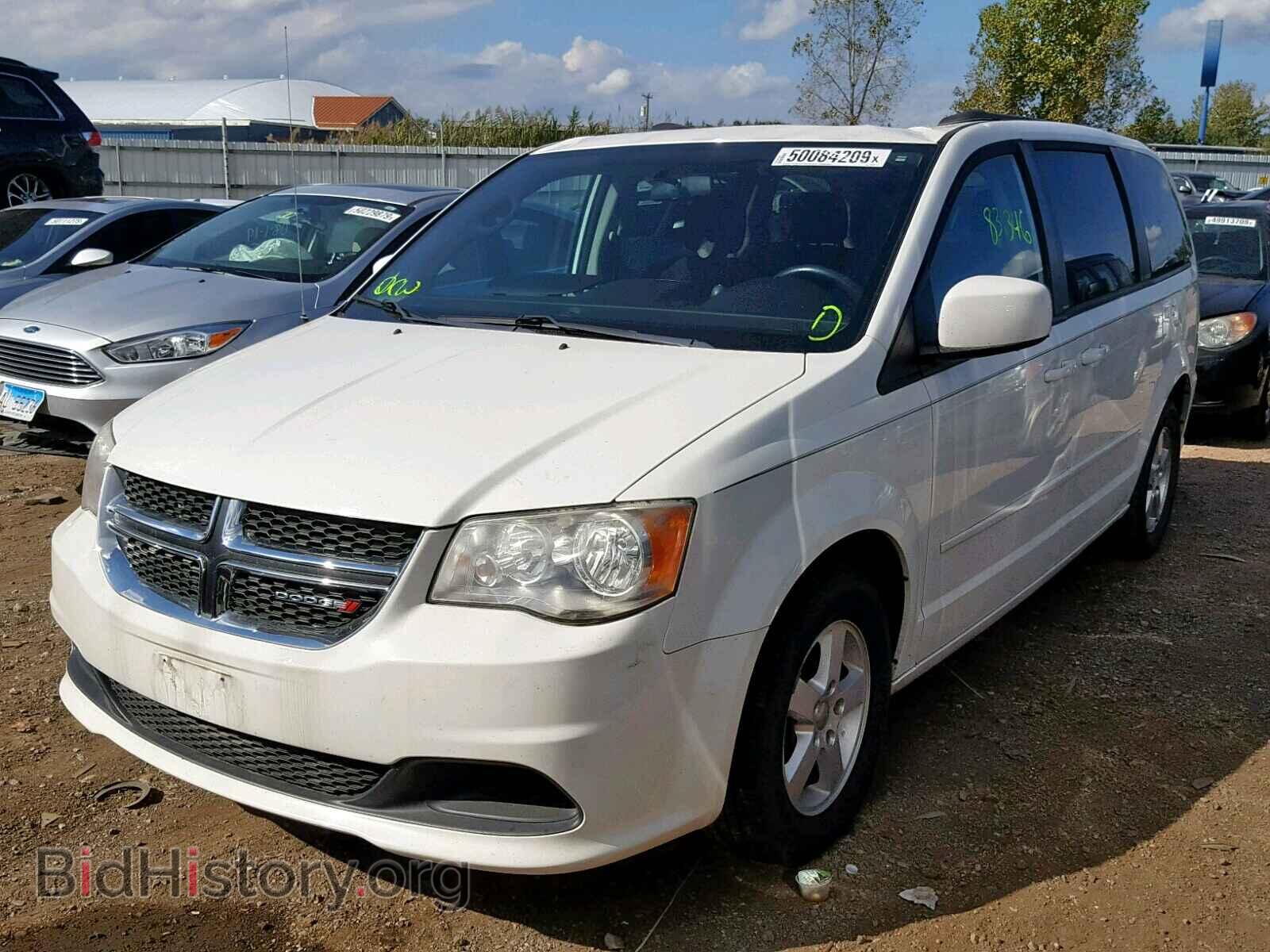 2012 DODGE CARAVAN - VIN: 2C4RDGCG6CR263505 - Фото 2